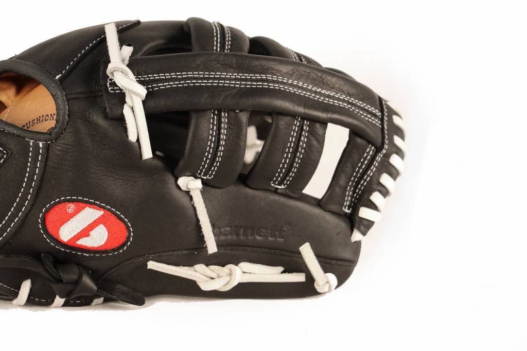 Barnett GL - 130 Competition baseball glove, 13 genuine leather, outfield, Black - Angler's Pro Tackle & Outdoors