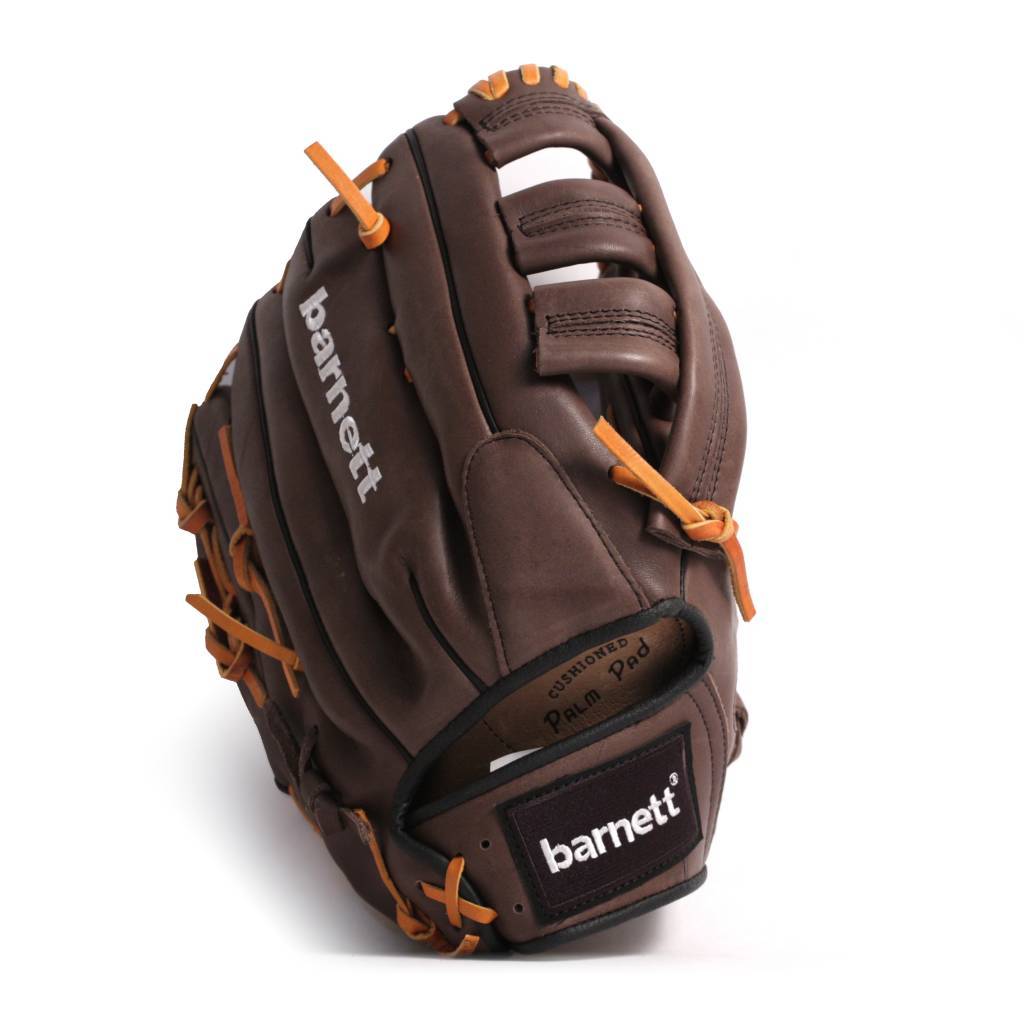 Barnett GL - 130 Competition baseball glove, genuine leather, outfield 13, Brown - Angler's Pro Tackle & Outdoors