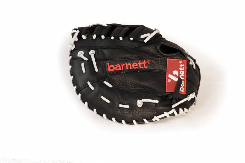 Barnett GL - 301 Competition first base baseball glove, genuine leather, size 31, Black - Angler's Pro Tackle & Outdoors