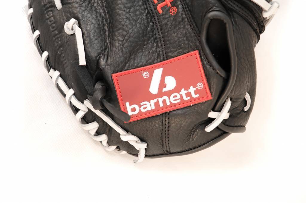 Barnett GL - 301 Competition first base baseball glove, genuine leather, size 31, Black - Angler's Pro Tackle & Outdoors