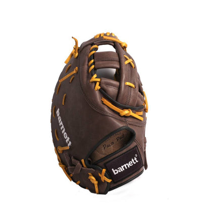 Barnett GL - 301 Competition first base baseball glove, genuine leather, size 31, Brown - Angler's Pro Tackle & Outdoors