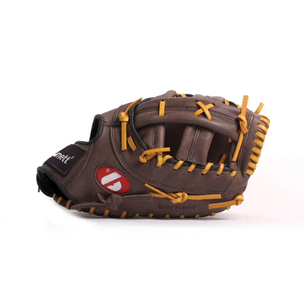 Barnett GL - 301 Competition first base baseball glove, genuine leather, size 31, Brown - Angler's Pro Tackle & Outdoors