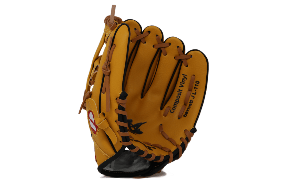 Barnett JL - 110 Baseball glove, outfield, polyurethane, size 11 ", tan (Right Hand Throw) - Angler's Pro Tackle & Outdoors