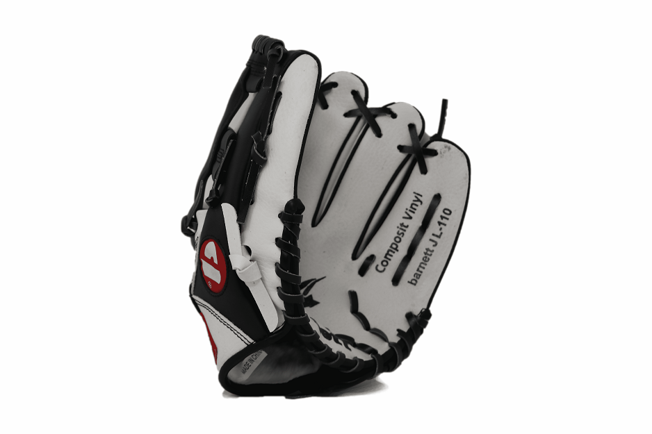 Barnett JL - 110 Baseball glove, outfield, polyurethane, size 11 ", white (Right Hand Throw) - Angler's Pro Tackle & Outdoors