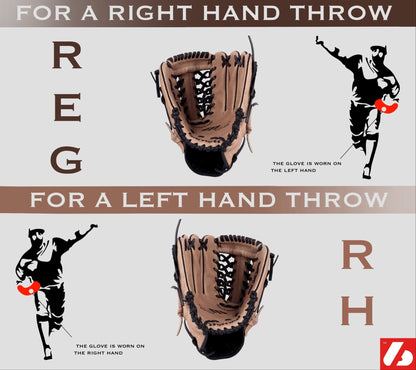 Barnett JL - 115 baseball glove, outfield, polyurethane, size 11,5", White color (Right Hand Throw) - Angler's Pro Tackle & Outdoors
