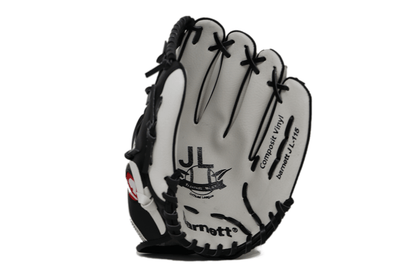 Barnett JL - 115 baseball glove, outfield, polyurethane, size 11,5", White color (Right Hand Throw) - Angler's Pro Tackle & Outdoors