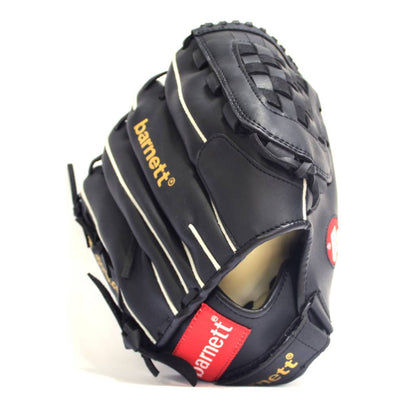 Barnett JL - 120 INITIATION BASEBALL GLOVE PU OUTFIELD 12, BLACK - Angler's Pro Tackle & Outdoors