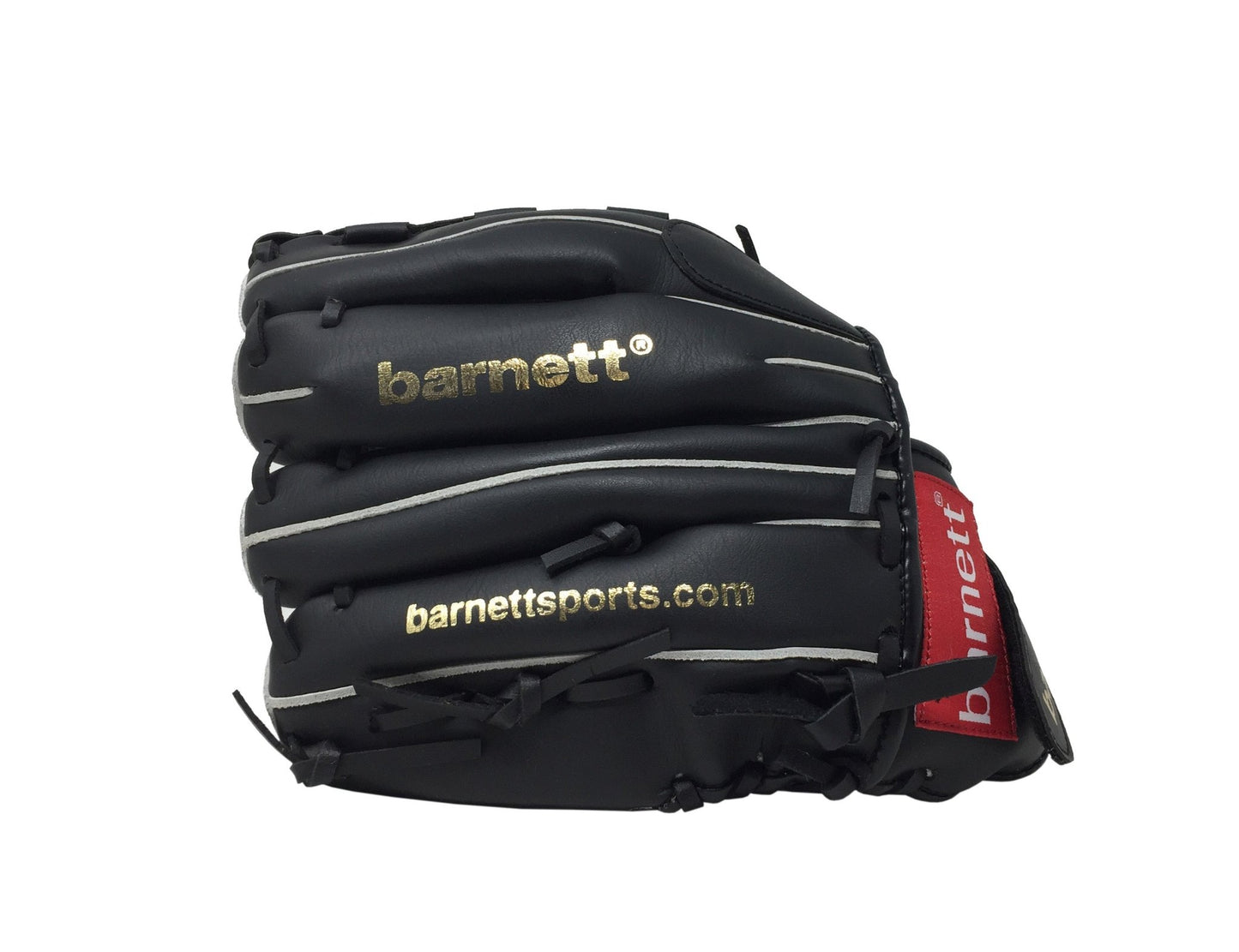 Barnett JL - 120 INITIATION BASEBALL GLOVE PU OUTFIELD 12, BLACK - Angler's Pro Tackle & Outdoors