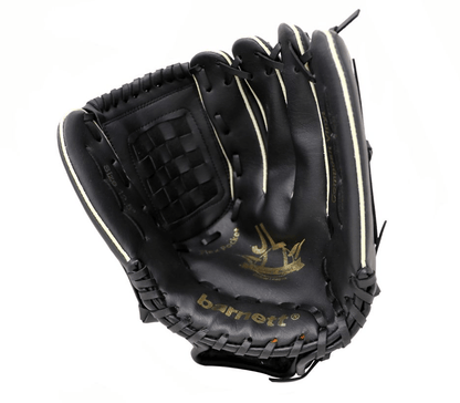 Barnett JL - 125 Vinyl baseball glove, Outfield, size 12,5, Black - Angler's Pro Tackle & Outdoors