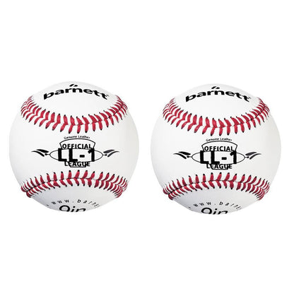 Barnett LL - 1 Match and practice baseballs, Size 9", White, 2 pieces - Angler's Pro Tackle & Outdoors