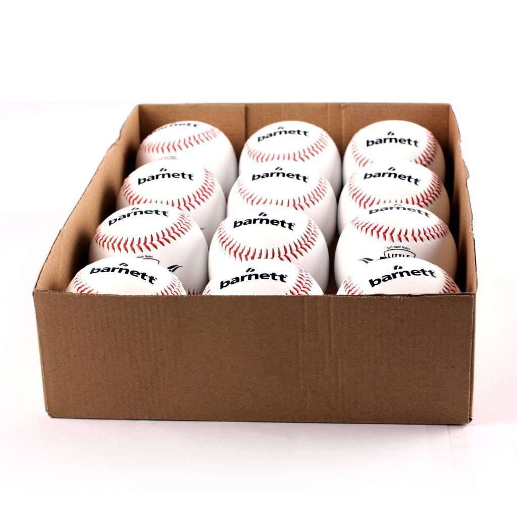Barnett OL - 1 Competition baseballs, Size 9" White, 1 dozen - Angler's Pro Tackle & Outdoors