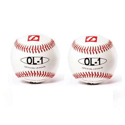 Barnett OL - 1 Competition baseballs, Size 9" White, 2 pieces - Angler's Pro Tackle & Outdoors