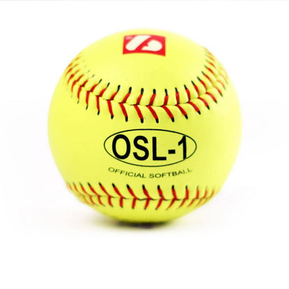 Barnett OSL - 1 High competition softball, size 12", yellow, 1 dozen - Angler's Pro Tackle & Outdoors