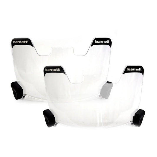Barnett Pack of 2 Barnett Football Eyeshield / Visors, eyes - shield, Clear - Angler's Pro Tackle & Outdoors