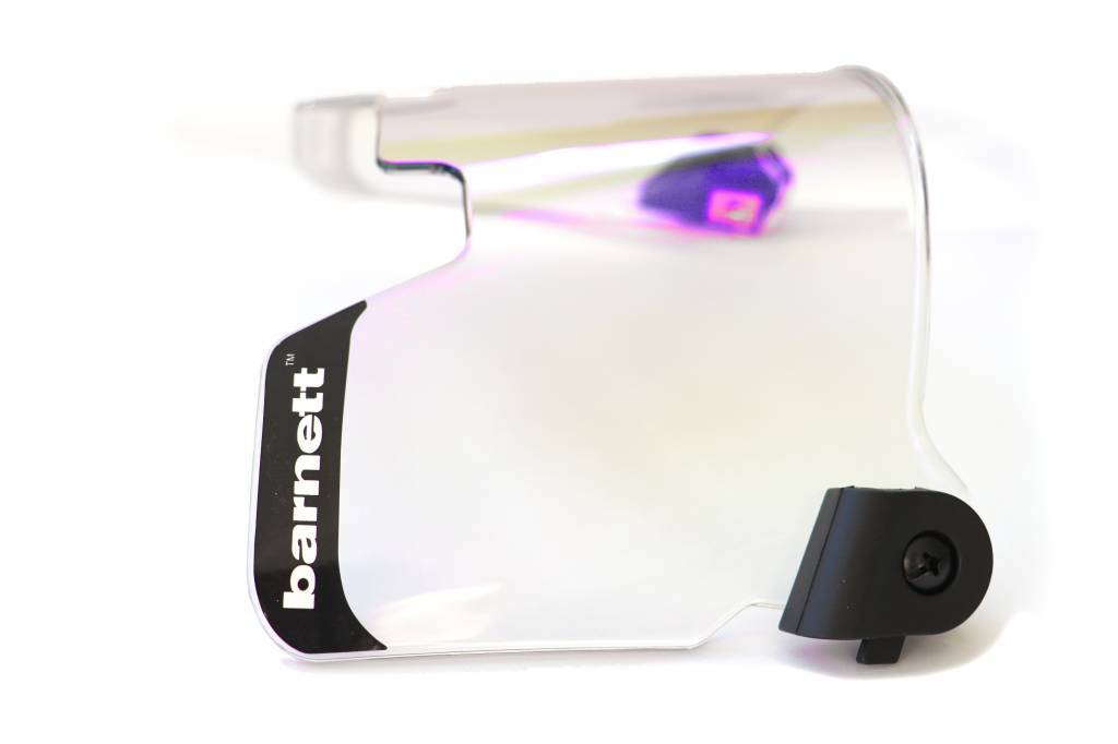Barnett Pack of 2 Barnett Football Eyeshield / Visors, eyes - shield, Revo Blue - Angler's Pro Tackle & Outdoors
