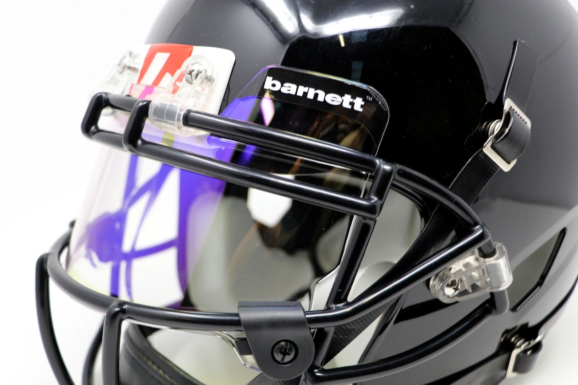 Barnett Pack of 2 Barnett Football Eyeshield / Visors, eyes - shield, Revo Blue - Angler's Pro Tackle & Outdoors