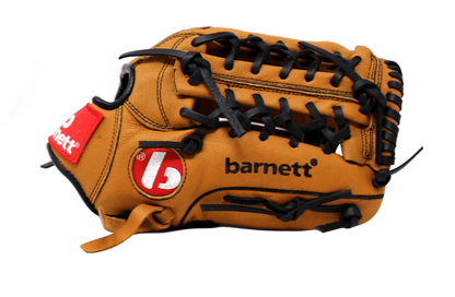 Barnett SL - 125 Baseball gloves in leather outfield, size 12.5, Brown - Angler's Pro Tackle & Outdoors