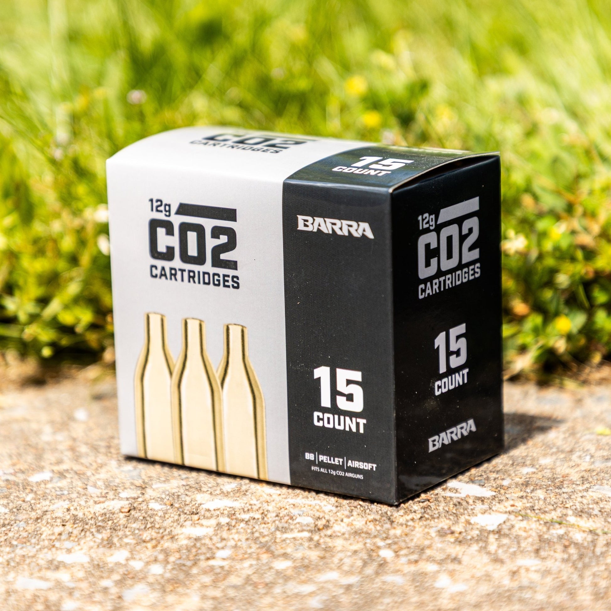 Barra Airguns 12 Gram CO2 Cartridges - 15 Count - Angler's Pro Tackle & Outdoors