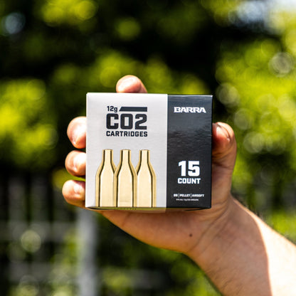 Barra Airguns 12 Gram CO2 Cartridges - 15 Count - Angler's Pro Tackle & Outdoors