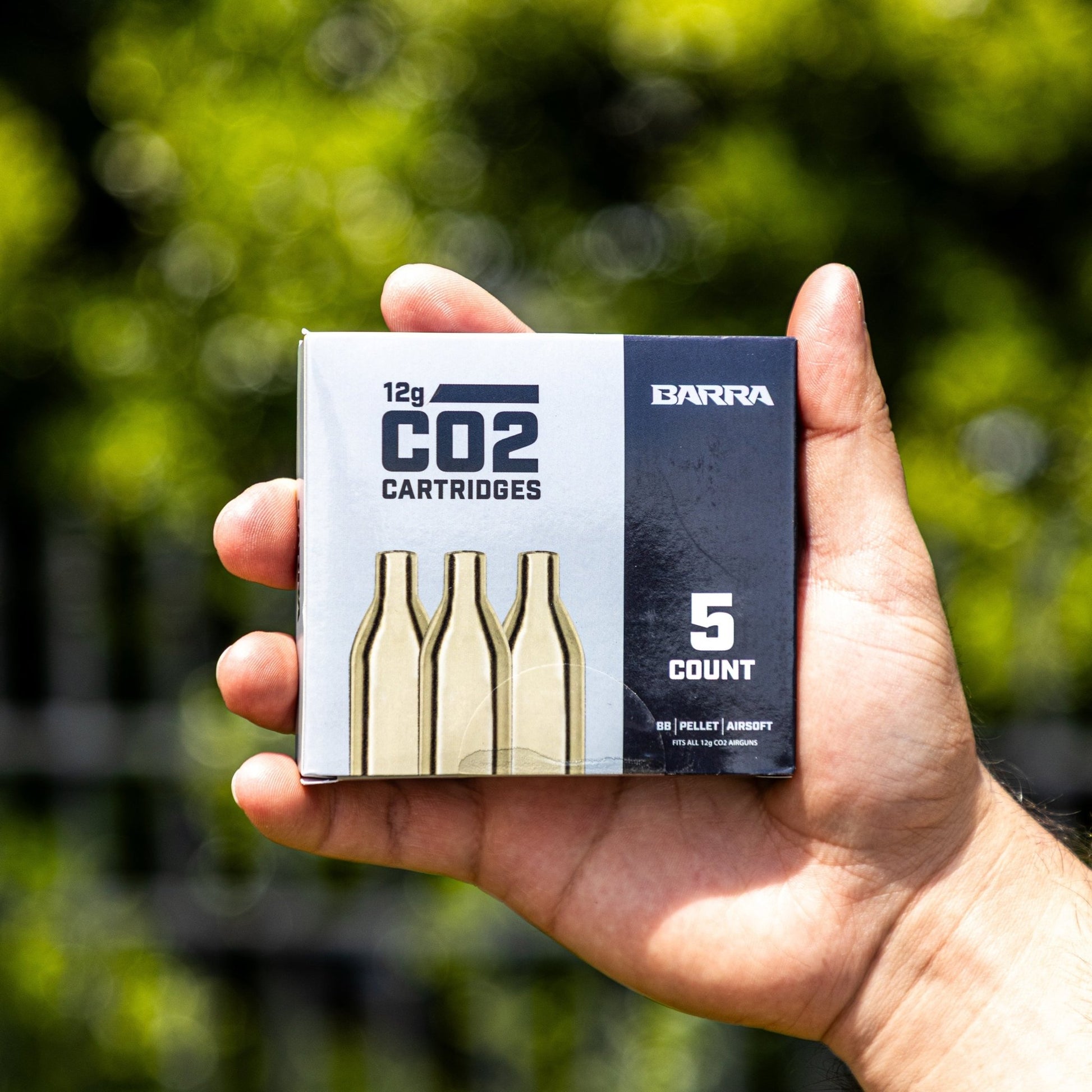 Barra Airguns 12 Gram CO2 Cartridges - 5 Count - Angler's Pro Tackle & Outdoors