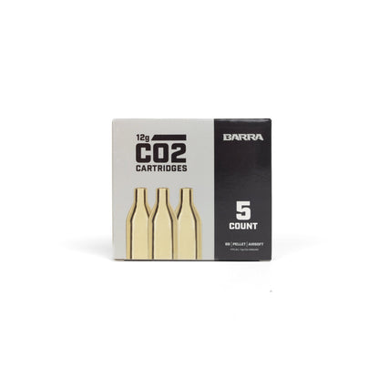 Barra Airguns 12 Gram CO2 Cartridges - 5 Count - Angler's Pro Tackle & Outdoors