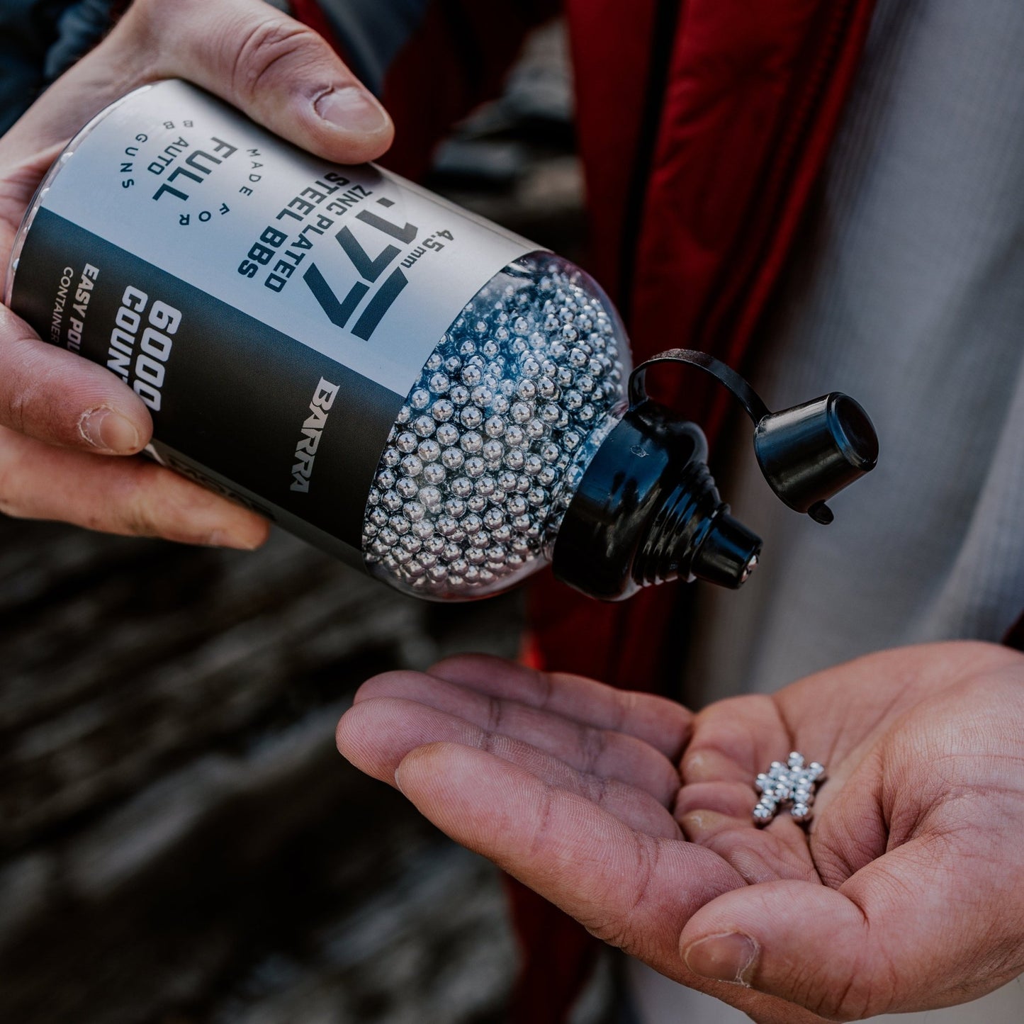 Barra Airguns .177 cal/4.5mm Zinc Plated Steel BBs - 6,000 Count - Angler's Pro Tackle & Outdoors