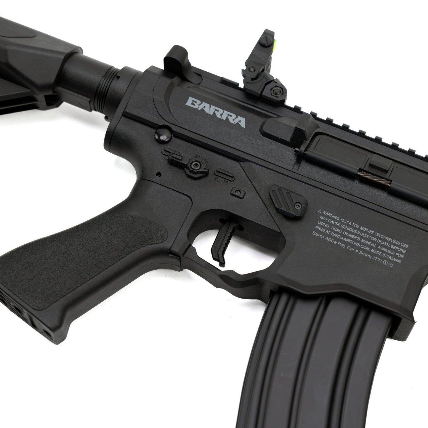 Barra Airguns 400e Gen 2 Polymer - Black - Angler's Pro Tackle & Outdoors