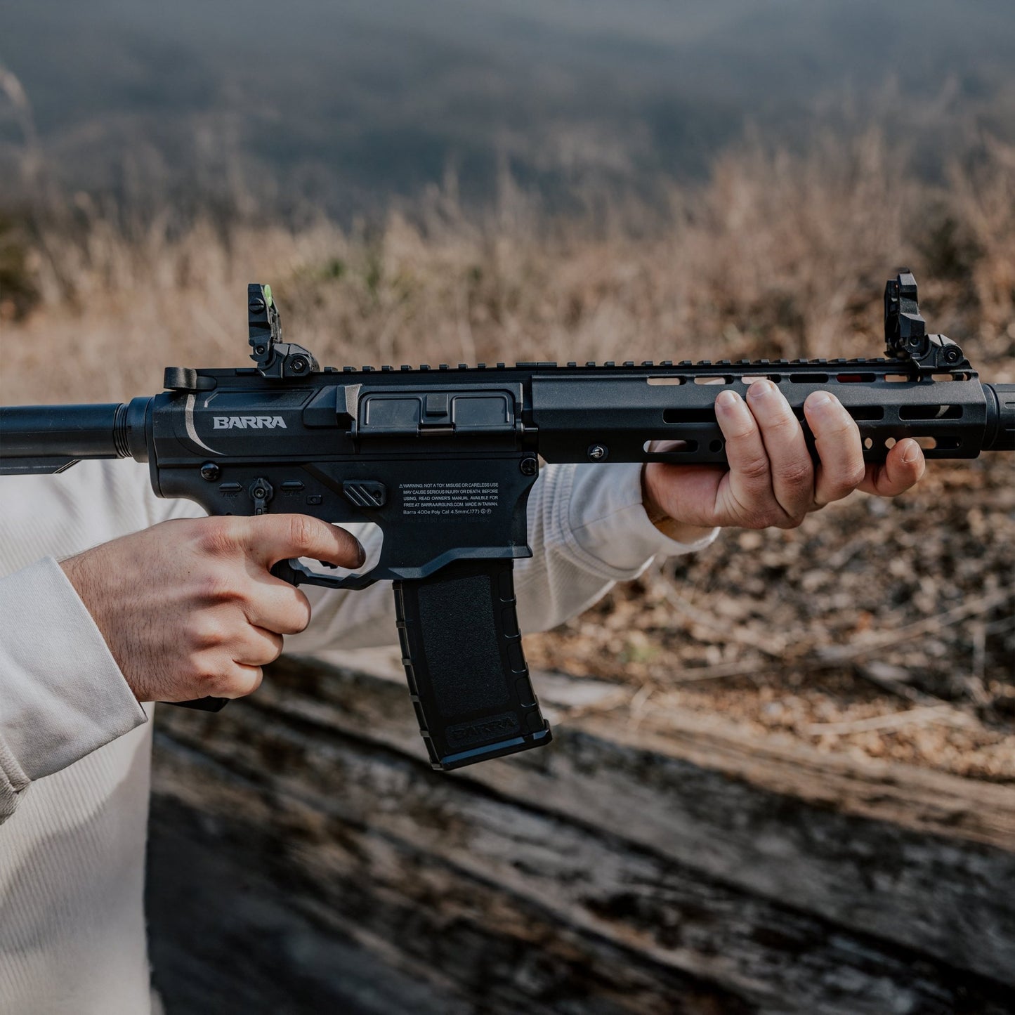 Barra Airguns 400e Gen 2 Polymer - Black - Angler's Pro Tackle & Outdoors