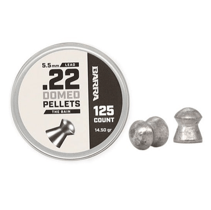Barra Airguns Bain Domed .22 Caliber Pellets - 125 Count - Angler's Pro Tackle & Outdoors