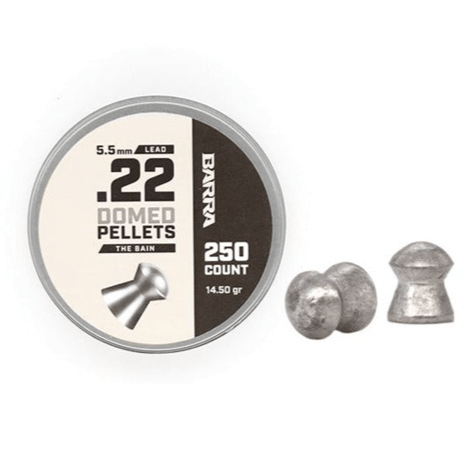 Barra Airguns Bain Domed .22 Caliber Pellets - 250 Count - Angler's Pro Tackle & Outdoors