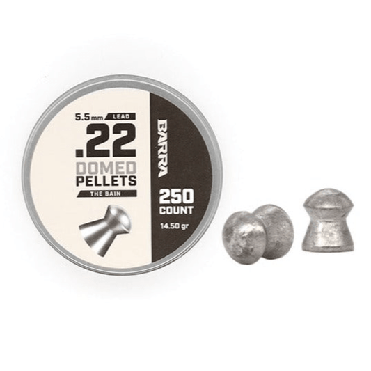 Barra Airguns Bain Domed .22 Caliber Pellets - 250 Count - Angler's Pro Tackle & Outdoors
