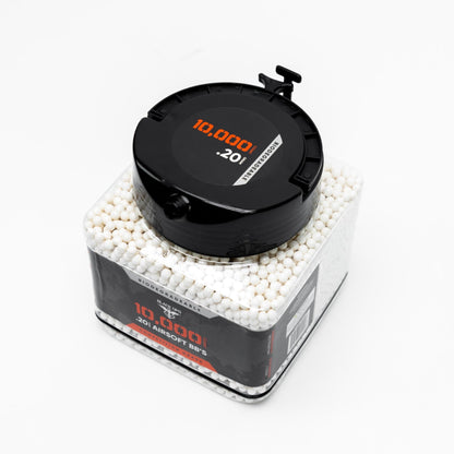 Barra Airguns Biodegradable Airsoft 6mm/.20g BBs - 10,000 Count - Angler's Pro Tackle & Outdoors