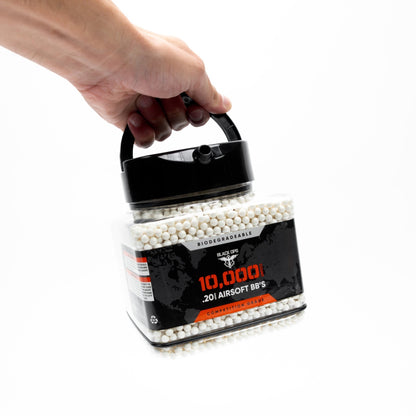 Barra Airguns Biodegradable Airsoft 6mm/.20g BBs - 10,000 Count - Angler's Pro Tackle & Outdoors