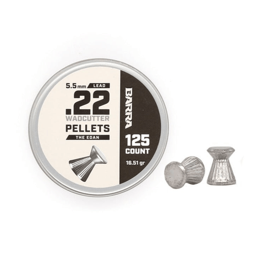 Barra Airguns Edan Wadcutter .22 Caliber Pellets - 125 Count - Angler's Pro Tackle & Outdoors