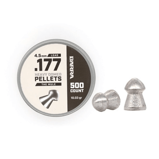 Barra Airguns Mule Heavy Domed .177 Caliber Pellets - 500 Count - Angler's Pro Tackle & Outdoors