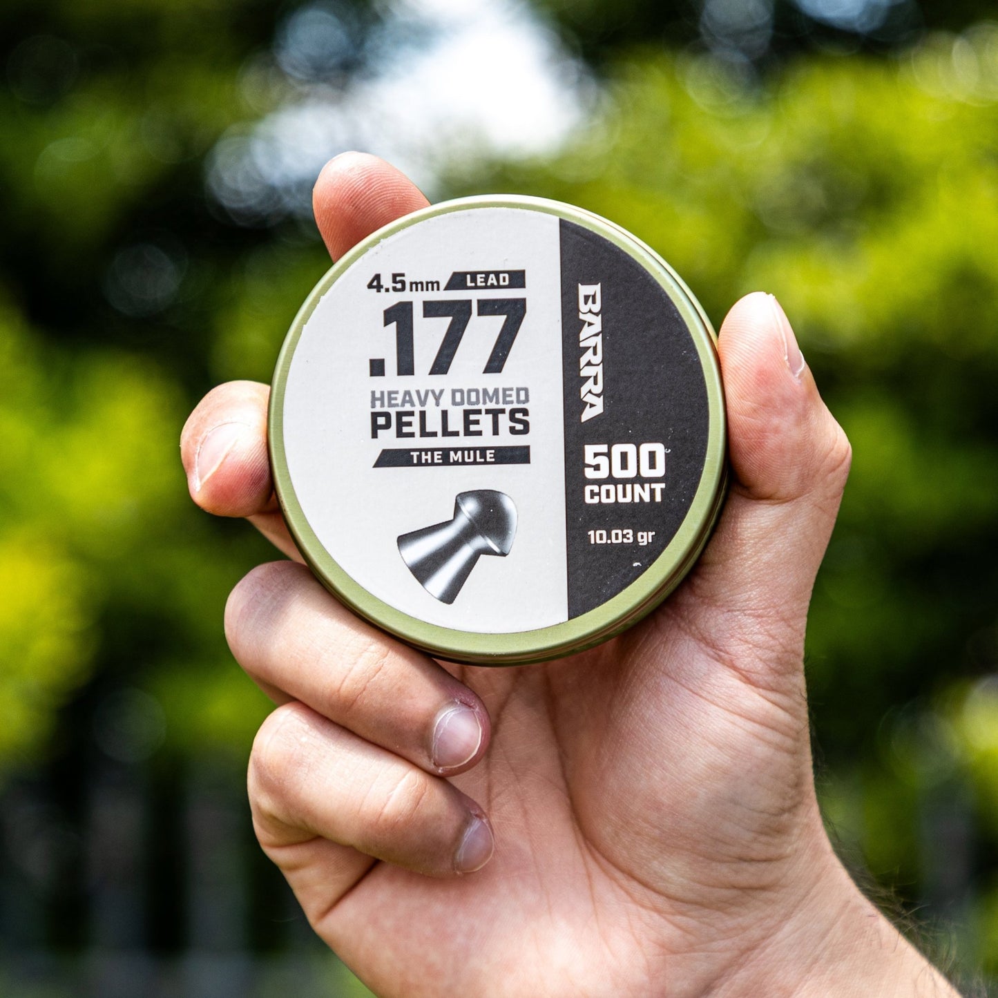 Barra Airguns Mule Heavy Domed .177 Caliber Pellets - 500 Count - Angler's Pro Tackle & Outdoors