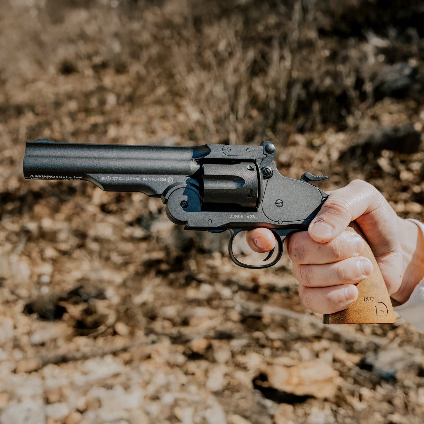 Barra Airguns Schofield 5 Inch - Gunmetal - Angler's Pro Tackle & Outdoors