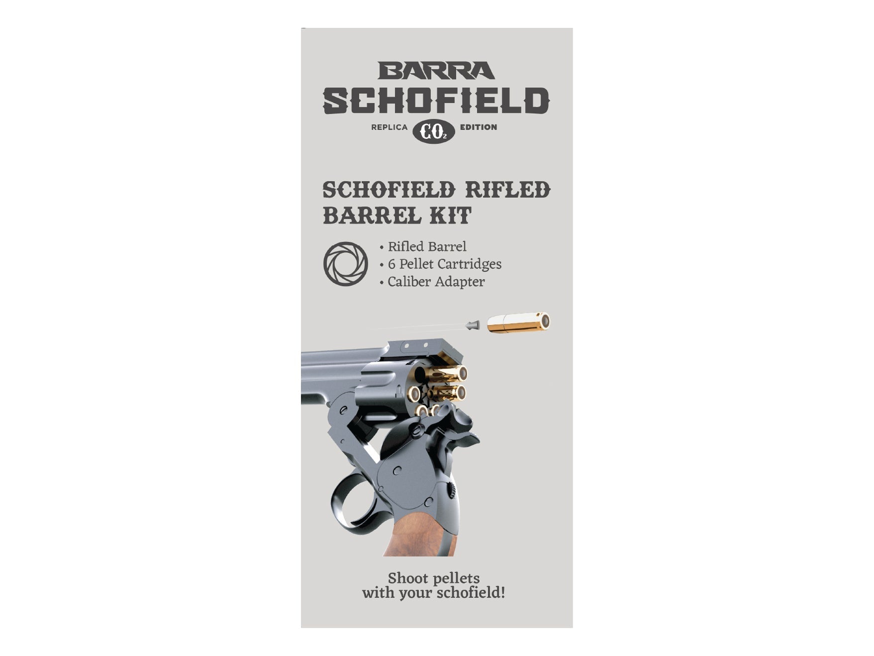 Barra Airguns Schofield Rifled .177 Caliber Barrel Kit 7" - Angler's Pro Tackle & Outdoors