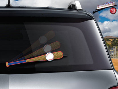 Baseball Bat Blue and Red WiperTag - Angler's Pro Tackle & Outdoors