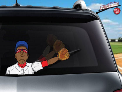 Baseball Player (Brown) WiperTag with Decal - Angler's Pro Tackle & Outdoors