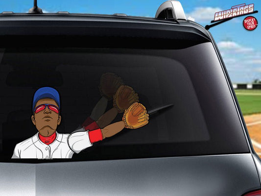 Baseball Player (Brown) WiperTag with Decal - Angler's Pro Tackle & Outdoors