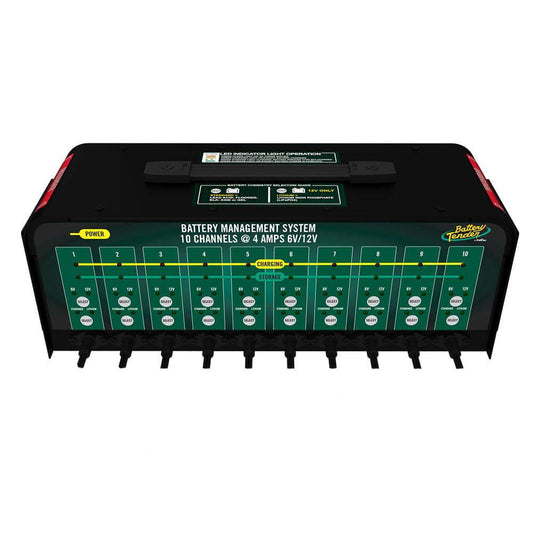 Battery Tender® 10 Bank, 4 AMP Selectable 12V / 6V Battery Charger