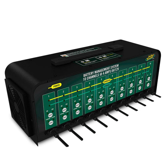 Battery Tender® 10 Bank, 4 AMP Selectable 12V / 6V Battery Charger