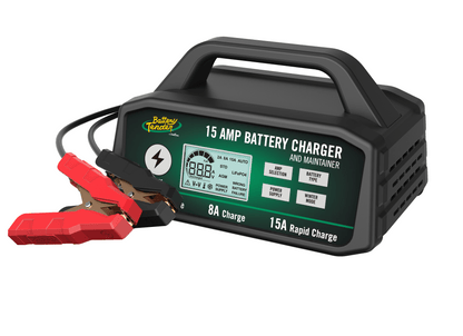 Battery Tender® 15/8/2 AMP Power Tender® Selectable 12V Battery Charger