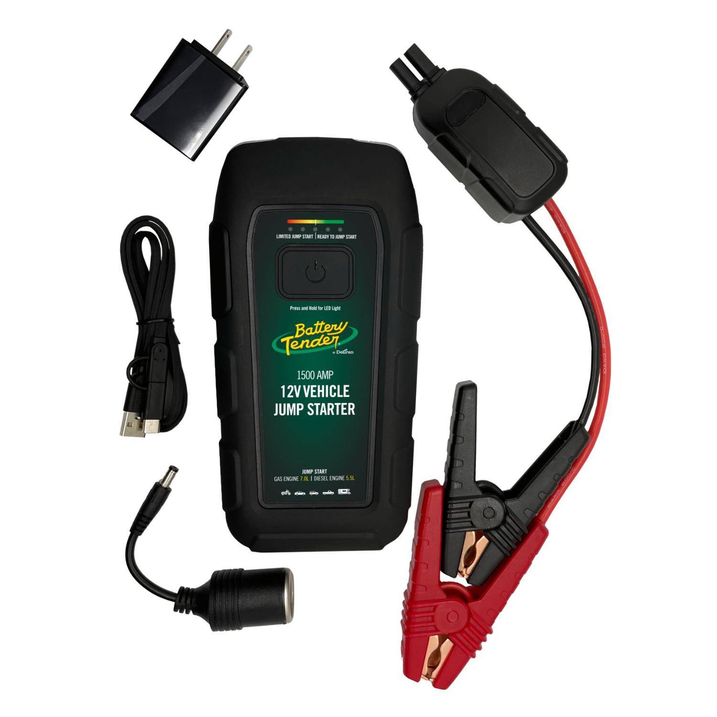 Battery Tender® 1500 AMP Jump Starter - 12000mAh Power Bank
