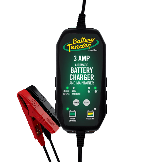 Battery Tender® 3 AMP Power Tender® 12V / 6V Switchable Battery Charger