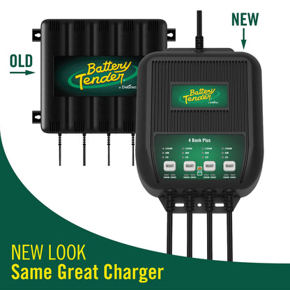 Battery Tender® 4-Bank, 1.25 AMP 12V Battery Charger