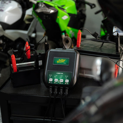 Battery Tender® 4-Bank, 1.25 AMP 12V Battery Charger