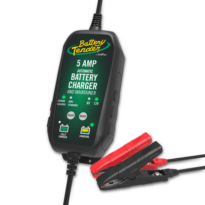 Battery Tender® 5 AMP Power Tender® 12V/6V Battery Charger