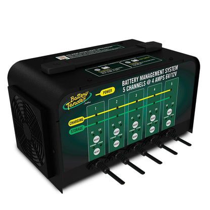 Battery Tender® 5 Bank, 4 AMP Selectable 12V / 6V Battery Charger
